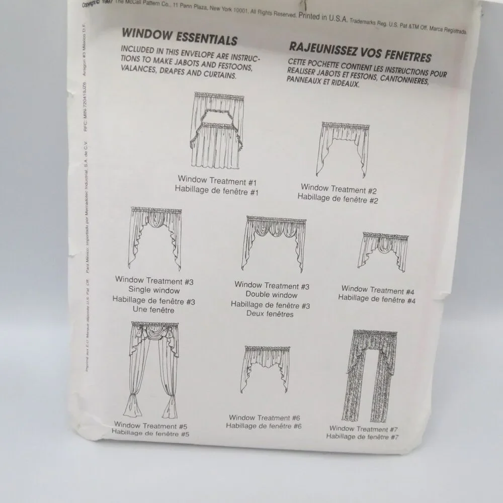 McCalls pattern appears